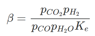 Effectiveness factor for n order reactions